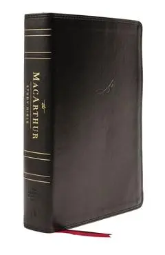 Nasb, MacArthur Study Bible, 2nd Edition, Leathersoft, Black, Thumb Indexed, Comfort Print: Unleashing God's Truth One Verse at a Time - John F. Macarthur