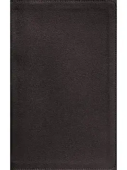 NASB, Personal Size Bible, Large Print, Genuine Leather, Calfskin, Black, Red Letter, 1995 Text, Comfort Print/Zondervan