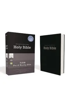 Nasb, Pew and Worship Bible, Hardcover, Black, 1995 Text, Comfort Print - Zondervan