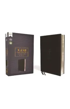 Nasb, Thinline Bible, Leathersoft, Black, Red Letter Edition, 2020 Text, Comfort Print - Zondervan