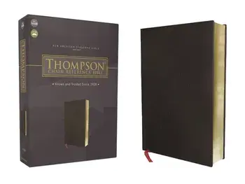 Nasb, Thompson Chain-Reference Bible, Bonded Leather, Black, Red Letter, 1977 Text, Bonded Leather/Frank Charles Thompson