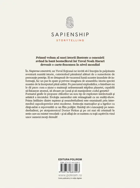 Nasterea omenirii | Yuval Noah Harari, David Vandermeulen, Daniel Casanave