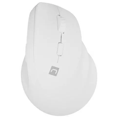 natec Mouse Natec Crake 2, Wireless + Bluetooth, Optical 2400 DPI, Alb