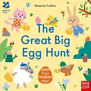 National Trust: The Great Big Egg Hunt, Board book/***