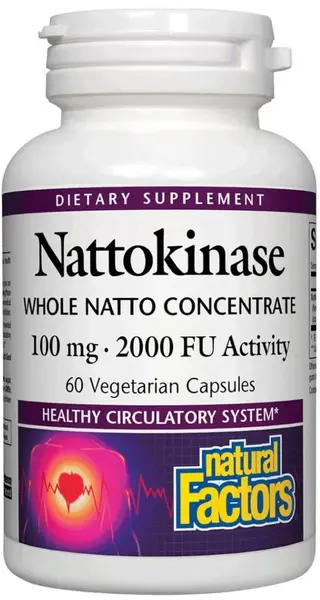 Nattokinase, 100 mg, 60 capsule, Natural Factors