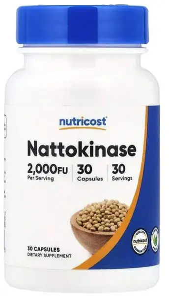 Nattokinase, 30 capsule , Nutricost