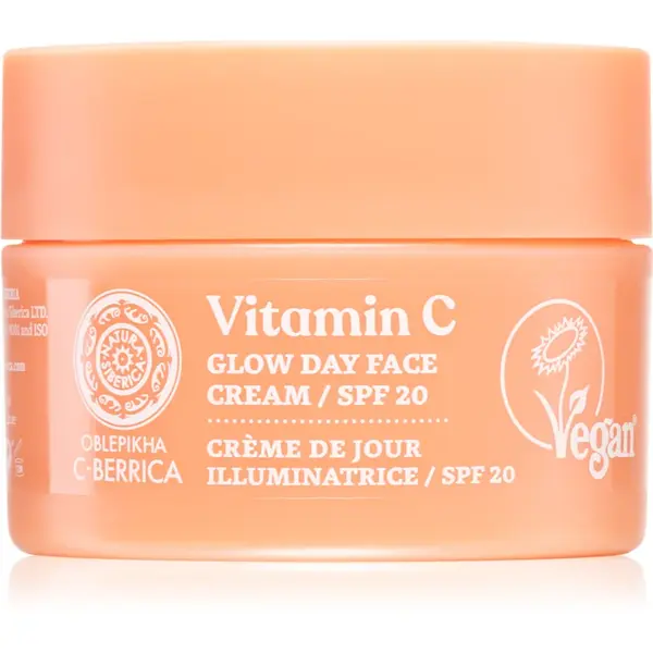 Natura Siberica Oblepikha C-Berrica crema de zi radianta SPF 20 50 ml