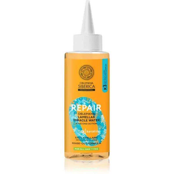 Natura Siberica Oblepikha Siberica Repair apa cu particule micele pentru intarire si stralucire 200 ml