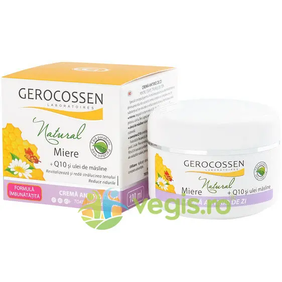 Natural Crema Cu Miere Antirid Zi 100ml
