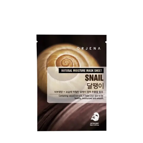 Natural moisture sheet mask – snail 23 ml