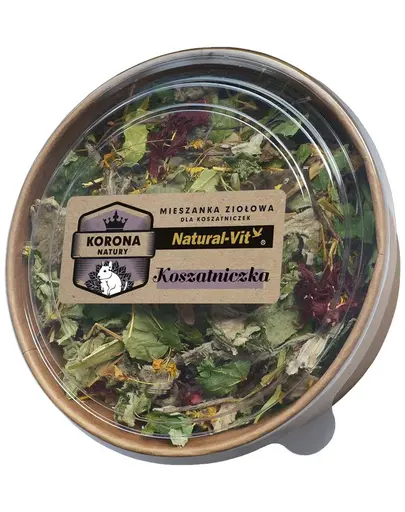 NATURAL-VIT Korona Natury Amestec de plante pentru veverite Degu 70 g