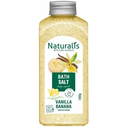Naturalis sare baie banane si vanilie, 1000g Zephyr Labs
