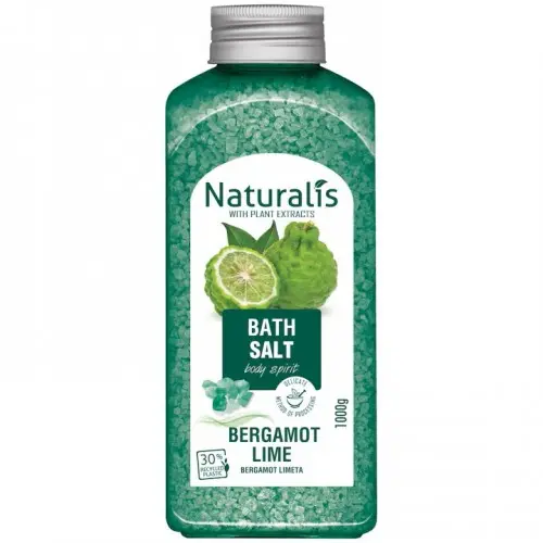 Naturalis sare baie lime si bergamota, 1000g Zephyr Labs