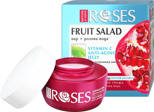 Nature of Agiva Roses Gel-crem anti-riduri Fruit Salad Vitamin C, 50 ml