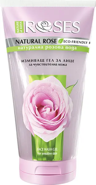 Nature of Agiva Roses Gel de curățare pentru față, 150 ml