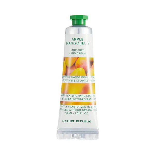 Nature Republic - Hand & Nature Apple Mango Jelly Hand Cream, 30ml