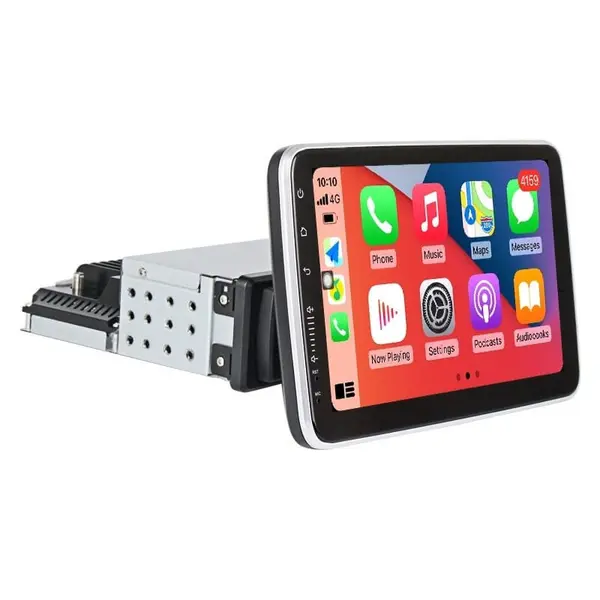 Navigatie 1DIN cu Android Renault Scenic I 1999 - 2003, 4GB RAM, Radio GPS Dual Zone, Display HD IPS 10" reglabil 360 grade, Internet Wi-Fi si slot SIM 4G, Bluetooth, MirrorLink, USB
