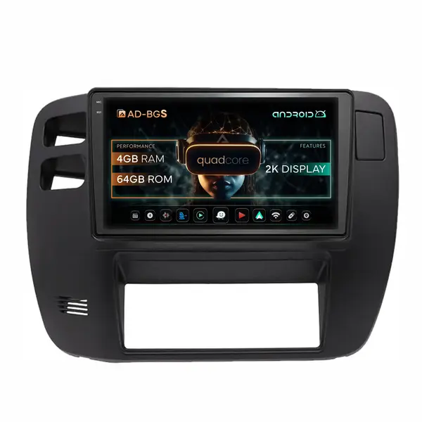 Navigatie 2K Nissan Patrol (2000-2005), Android, S-Quadcore 4GB RAM + 64GB ROM, 9.5 Inch - AD-BGS90042K+AD-BGRKIT166
