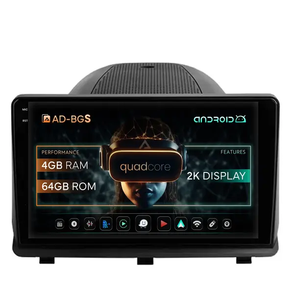 Navigatie 2K Opel Antara (2006-2015), Android, S-Quadcore 4GB RAM + 64GB ROM, 9.5 Inch - AD-BGS90042K+AD-BGRKIT386