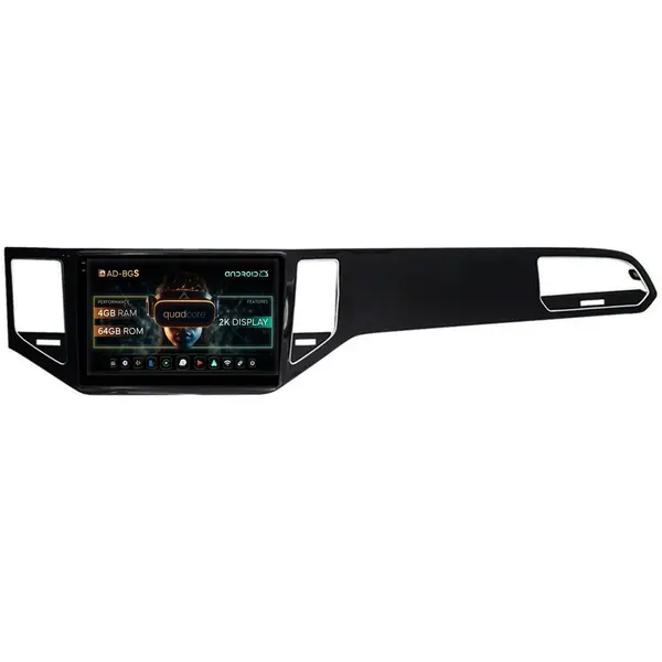 Navigatie 2K Volkswagen Golf Sportsvan (2014-2020), Android, S-Quadcore 4GB RAM + 64GB ROM, 10.36 Inch - AD-BGS100042K+AD-BGRKIT027