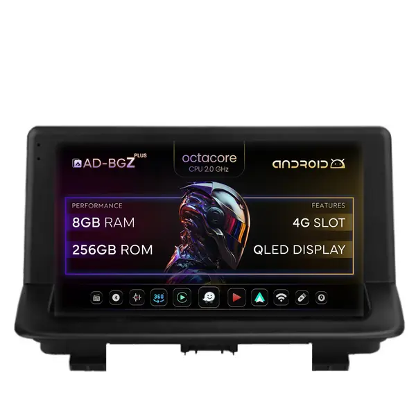 Navigatie Audi Q3 (2011-2018), Android, Z-Octacore 8GB RAM + 256GB ROM, 9 Inch - AD-BGZ9008+AD-BGRKIT427