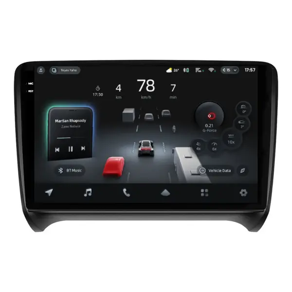 Navigatie Auto cu Asistenta AI Teyes CC4 PRO Audi TT 8J 2006-2014 8+128GB 9.5" QLED, Android 13, 5G, 7.1 DSP, CarPlay