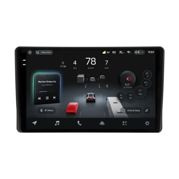 Navigatie Auto cu Asistenta AI Teyes CC4 PRO Fiat Panda 2003-2012 8+128GB 9.5" QLED, Android 13, 5G, 7.1 DSP, CarPlay