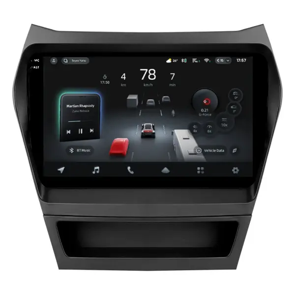 Navigatie Auto cu Asistenta AI Teyes CC4 PRO Hyundai Santa Fe 3 2013-2018 8+128GB 9.5" QLED, Android 13, 5G, 7.1 DSP, CarPlay