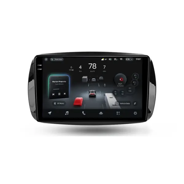 Navigatie Auto cu Asistenta AI Teyes CC4 PRO Mercedes-Benz Fortwo 2014-2023 8+128GB 9.5" QLED, Android 13, 5G, 7.1 DSP, CarPlay