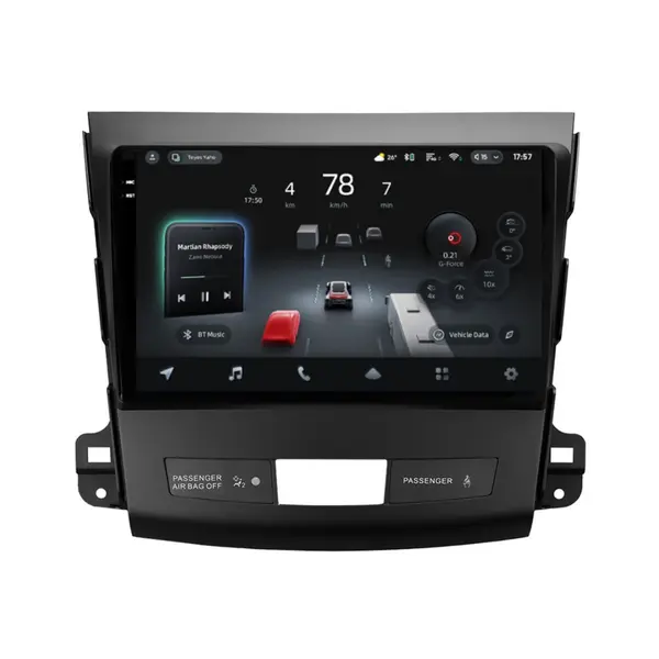 Navigatie Auto cu Asistenta AI Teyes CC4 PRO Mitsubishi Outlander 2 2007-2013 8+128GB 9.5" QLED, Android 13, 5G, 7.1 DSP, CarPlay
