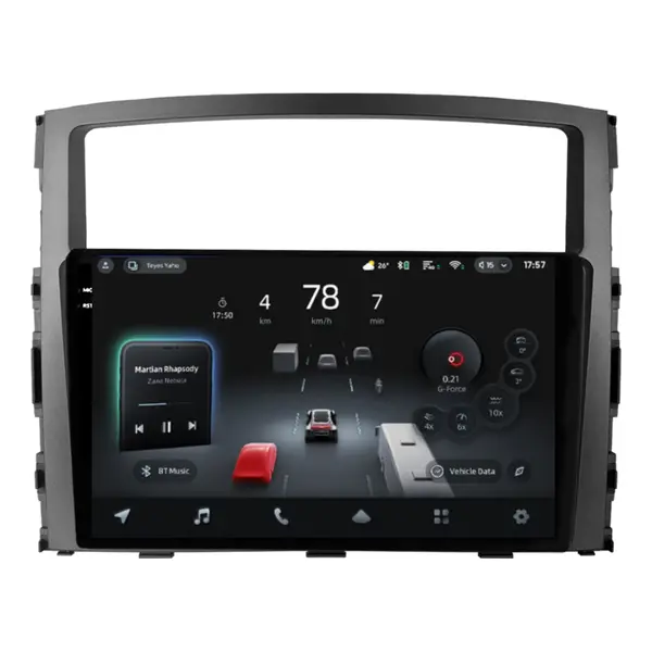 Navigatie Auto cu Asistenta AI Teyes CC4 PRO Mitsubishi Pajero 4 V90 2006-2021 8+128GB 9.5" QLED, Android 13, 5G, 7.1 DSP, CarPlay
