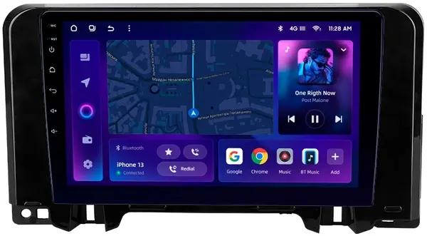 Navigatie Auto MOSS M2 Citroen C3 CC21 2022-2023 4+64GB 10" IPS Octa-core 1.6Ghz, Android 4G Bluetooth 5.1 DSP
