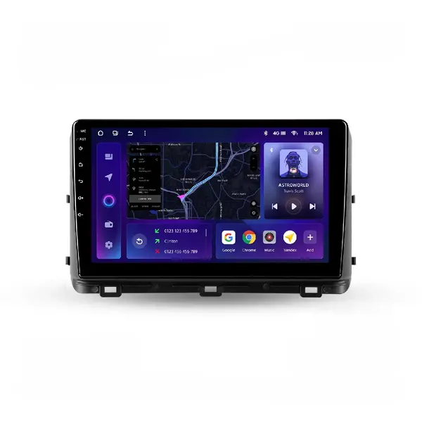Navigatie Auto MOSS M2 Kia Ceed 3 2018-2022 4+32GB 10" IPS Octa-core 1.6Ghz, Android 4G Bluetooth 5.1 DSP
