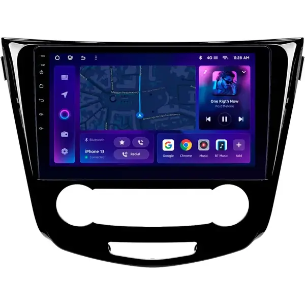 Navigatie Auto MOSS M2 Nissan Qashqai 2 J11 2013-2017 4+32GB 10" IPS Octa-core 1.6Ghz, Android 4G Bluetooth 5.1 DSP