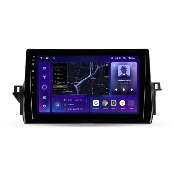 Navigatie Auto MOSS M2 Toyota Camry 8 2020-2023 4+32GB 10" IPS Octa-core 1.6Ghz, Android 4G Bluetooth 5.1 DSP