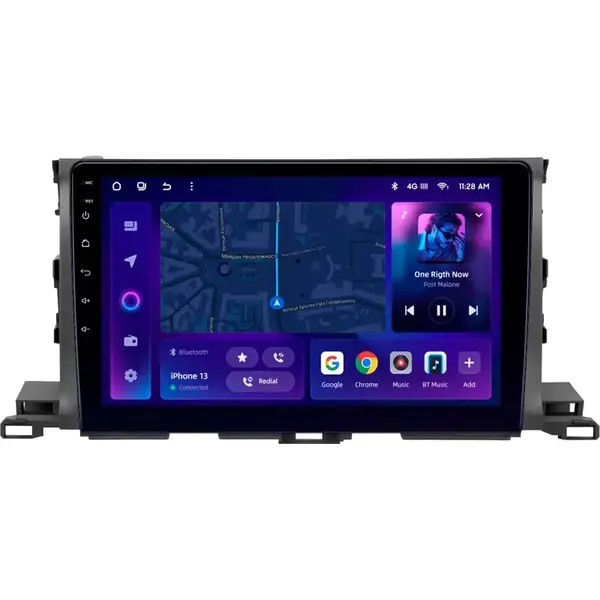 Navigatie Auto MOSS M2 Toyota Highlander 3 2013-2018 4+32GB 10" IPS Octa-core 1.6Ghz, Android 4G Bluetooth 5.1 DSP