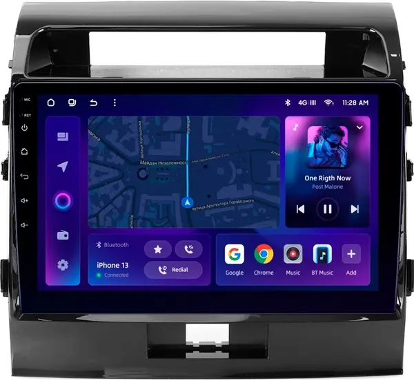 Navigatie Auto MOSS M2 Toyota Land Cruiser 11 J200 2007-2015 I 4+32GB 10" IPS Octa-core 1.6Ghz, Android 4G Bluetooth 5.1 DSP