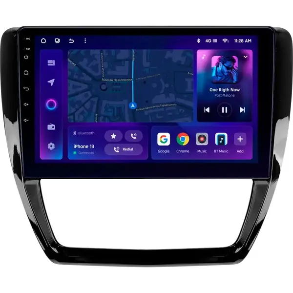 Navigatie Auto MOSS M2 Volkswagen Jetta 6 2011-2018 4+64GB 10" IPS Octa-core 1.6Ghz, Android 4G Bluetooth 5.1 DSP