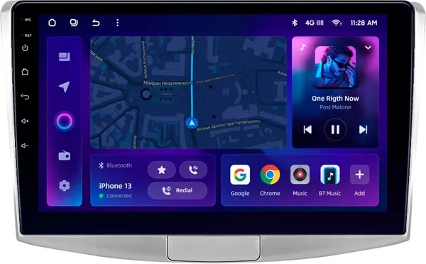 Navigatie Auto MOSS M2 Volkswagen Passat B6 2005-2010 4+32GB 10" IPS Octa-core 1.6Ghz, Android 4G Bluetooth 5.1 DSP