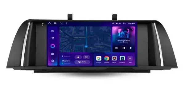 Navigatie Auto MOSS M3 BMW Seria 5 F10 2010-2016 4+32GB 9" QLED Octa-core 2Ghz, Android 4G Bluetooth 5.1 DSP