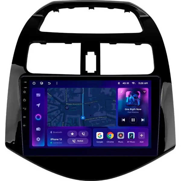 Navigatie Auto MOSS M3 Chevrolet Spark M300 2009-2016 4+32GB 9" QLED Octa-core 2Ghz, Android 4G Bluetooth 5.1 DSP