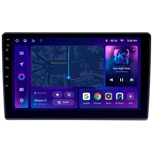 Navigatie Auto MOSS M3 Citroen Jumper 2006-2023 4+32GB 9" QLED Octa-core 2Ghz, Android 4G Bluetooth 5.1 DSP