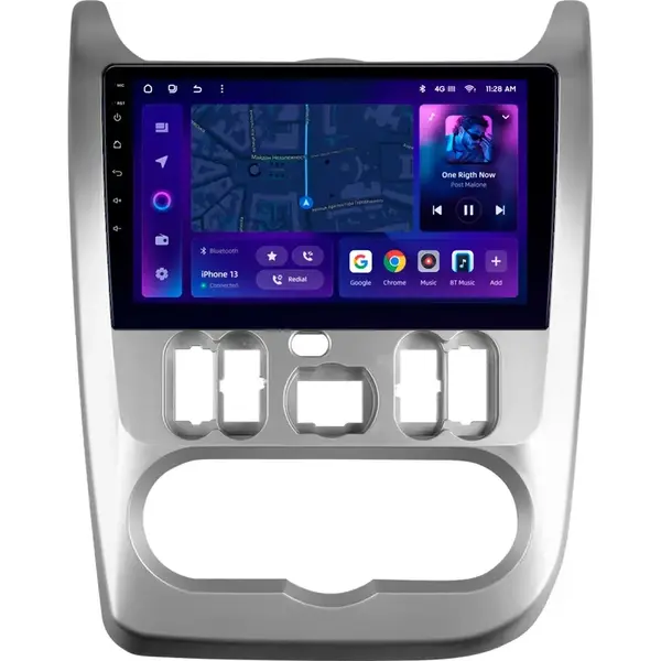 Navigatie Auto MOSS M3 Dacia Duster 1 2010-2013 4+32GB 9" QLED Octa-core 2Ghz, Android 4G Bluetooth 5.1 DSP