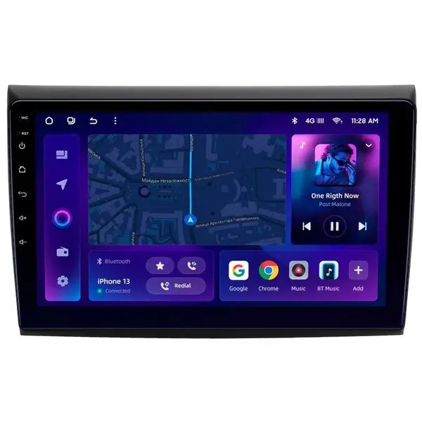 Navigatie Auto MOSS M3 Fiat Bravo 2007-2014 4+32GB 9" QLED Octa-core 2Ghz, Android 4G Bluetooth 5.1 DSP