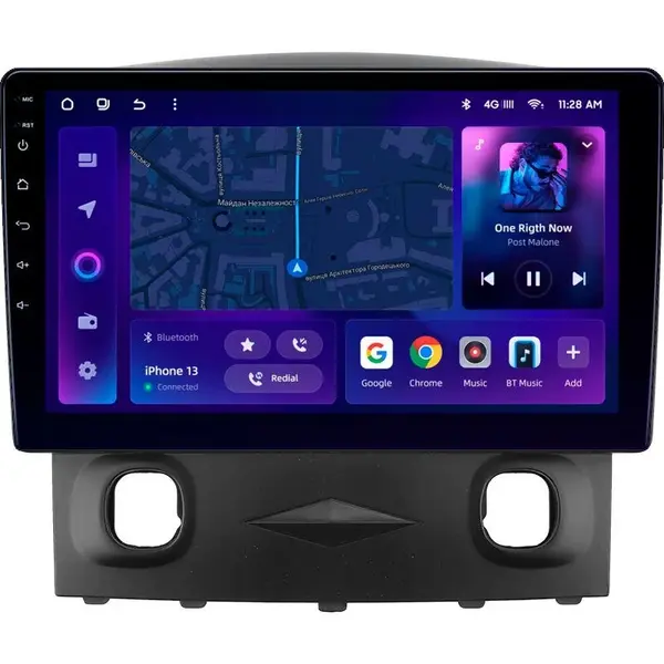 Navigatie Auto MOSS M3 Ford Escape 2007-2012 4+32GB 9" QLED Octa-core 2Ghz, Android 4G Bluetooth 5.1 DSP