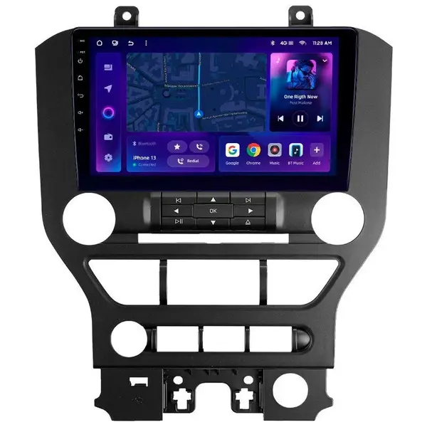 Navigatie Auto MOSS M3 Ford Mustang 6 2015-2023 4+32GB 9" QLED Octa-core 2Ghz, Android 4G Bluetooth 5.1 DSP