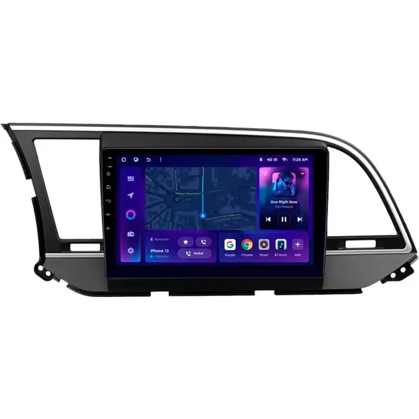 Navigatie Auto MOSS M3 Hyundai Elantra 6 2015-2018 4+32GB 9" QLED Octa-core 2Ghz, Android 4G Bluetooth 5.1 DSP