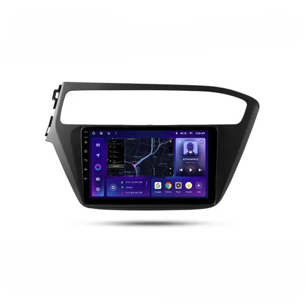 Navigatie Auto MOSS M3 Hyundai i20 2018-2020 4+32GB 9" QLED Octa-core 2Ghz, Android 4G Bluetooth 5.1 DSP