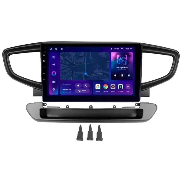 Navigatie Auto MOSS M3 Hyundai Ioniq 2016-2023 4+32GB 9" QLED Octa-core 2Ghz, Android 4G Bluetooth 5.1 DSP