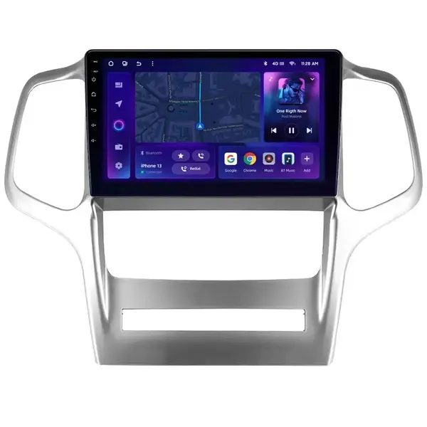 Navigatie Auto MOSS M3 Jeep Grand Cherokee 2 2010-2013 4+32GB 9" QLED Octa-core 2Ghz, Android 4G Bluetooth 5.1 DSP